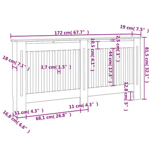 Radiator Cover Mdf