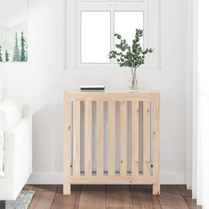 Radiator Cover Solid Wood Pine