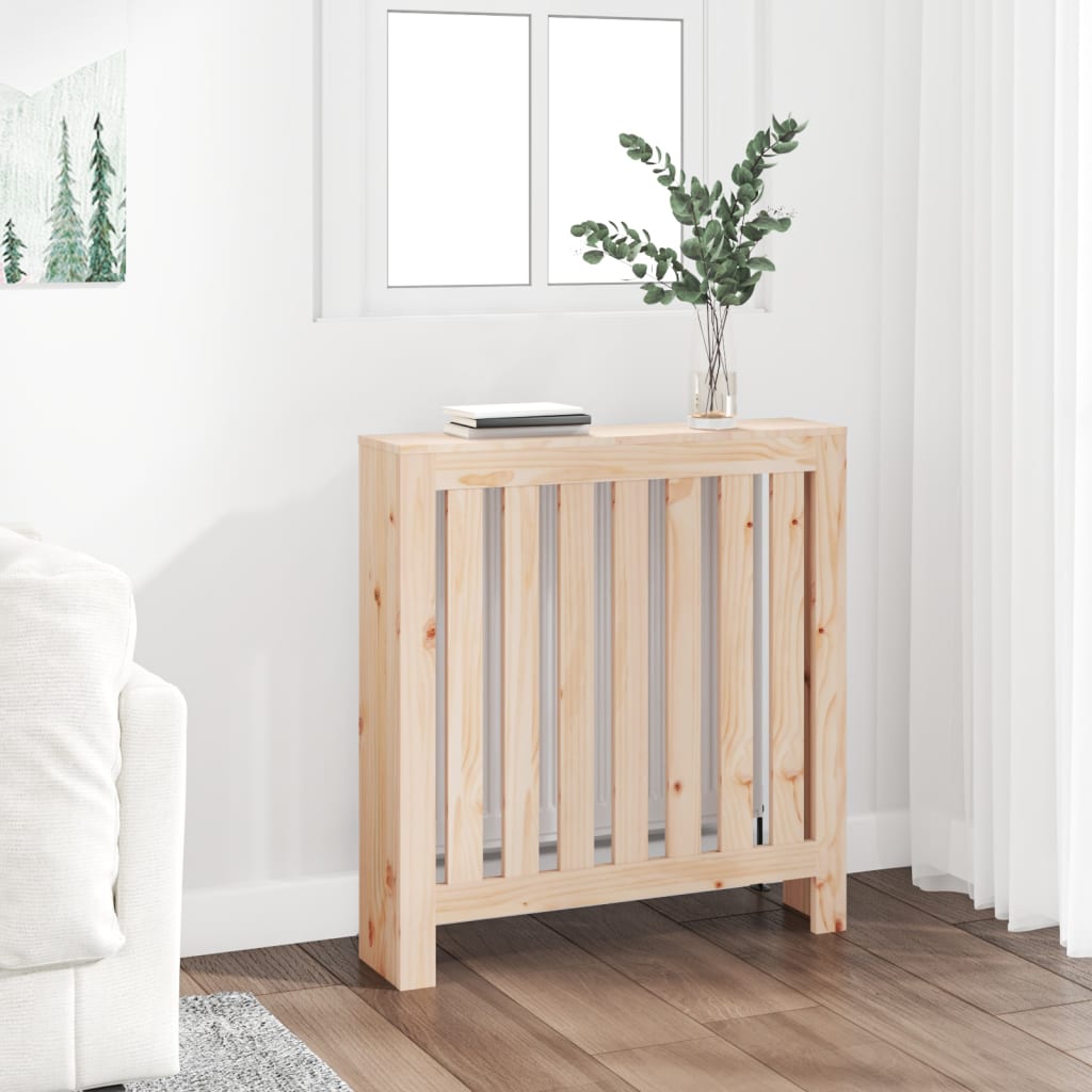 Radiator Cover Solid Wood Pine