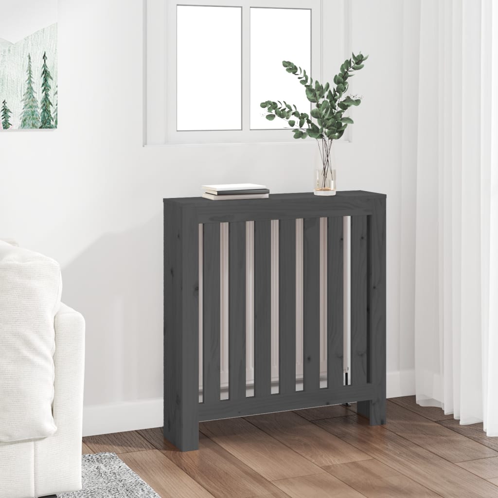 Radiator Cover Solid Wood Pine