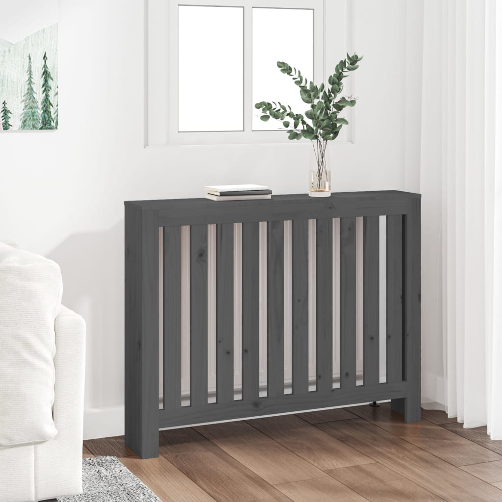 Radiator Cover Solid Wood Pine