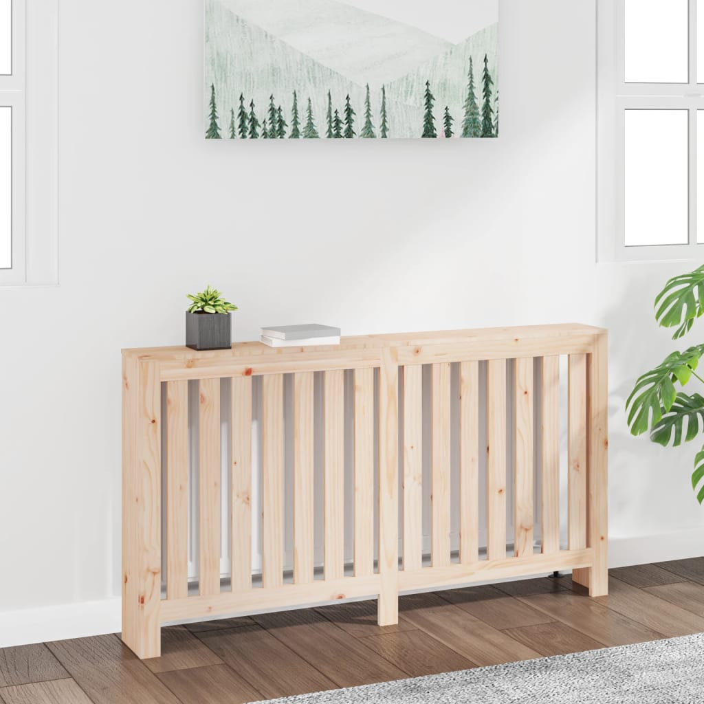 Radiator Cover Solid Wood Pine