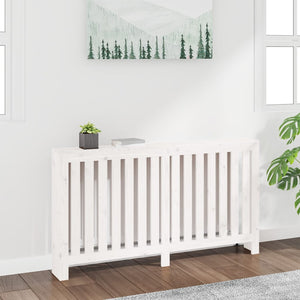 Radiator Cover Solid Wood Pine