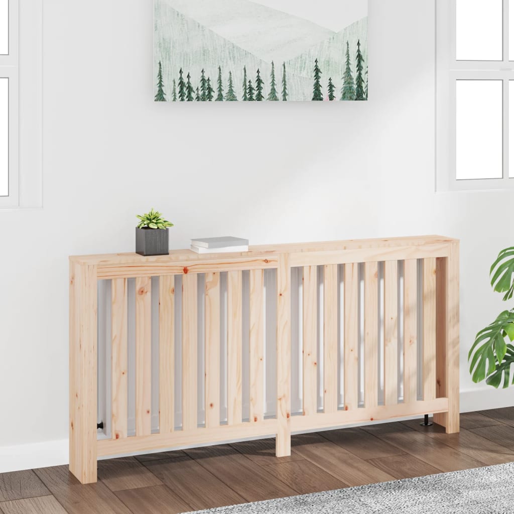Radiator Cover Solid Wood Pine