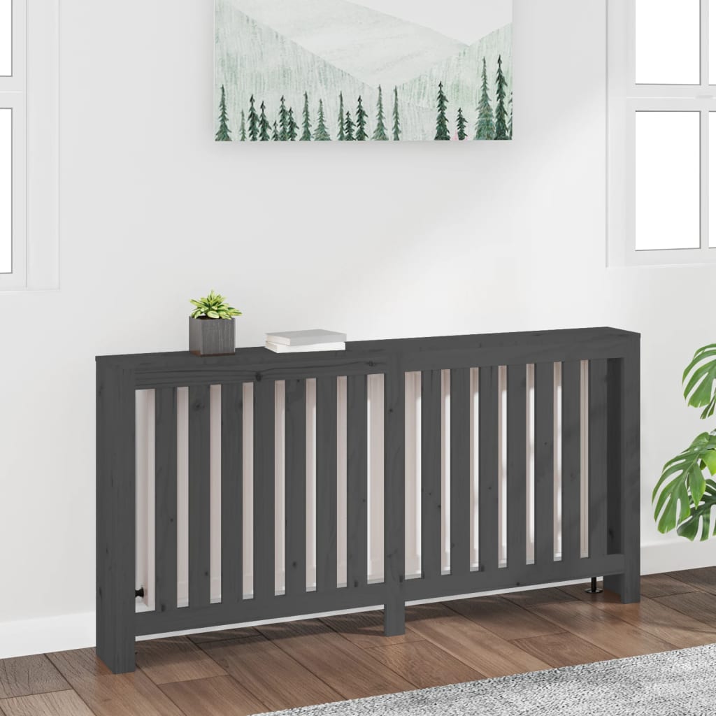 Radiator Cover Solid Wood Pine