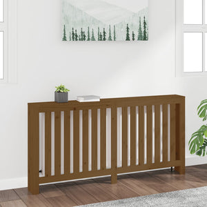 Radiator Cover Solid Wood Pine