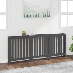 Radiator Cover Solid Wood Pine