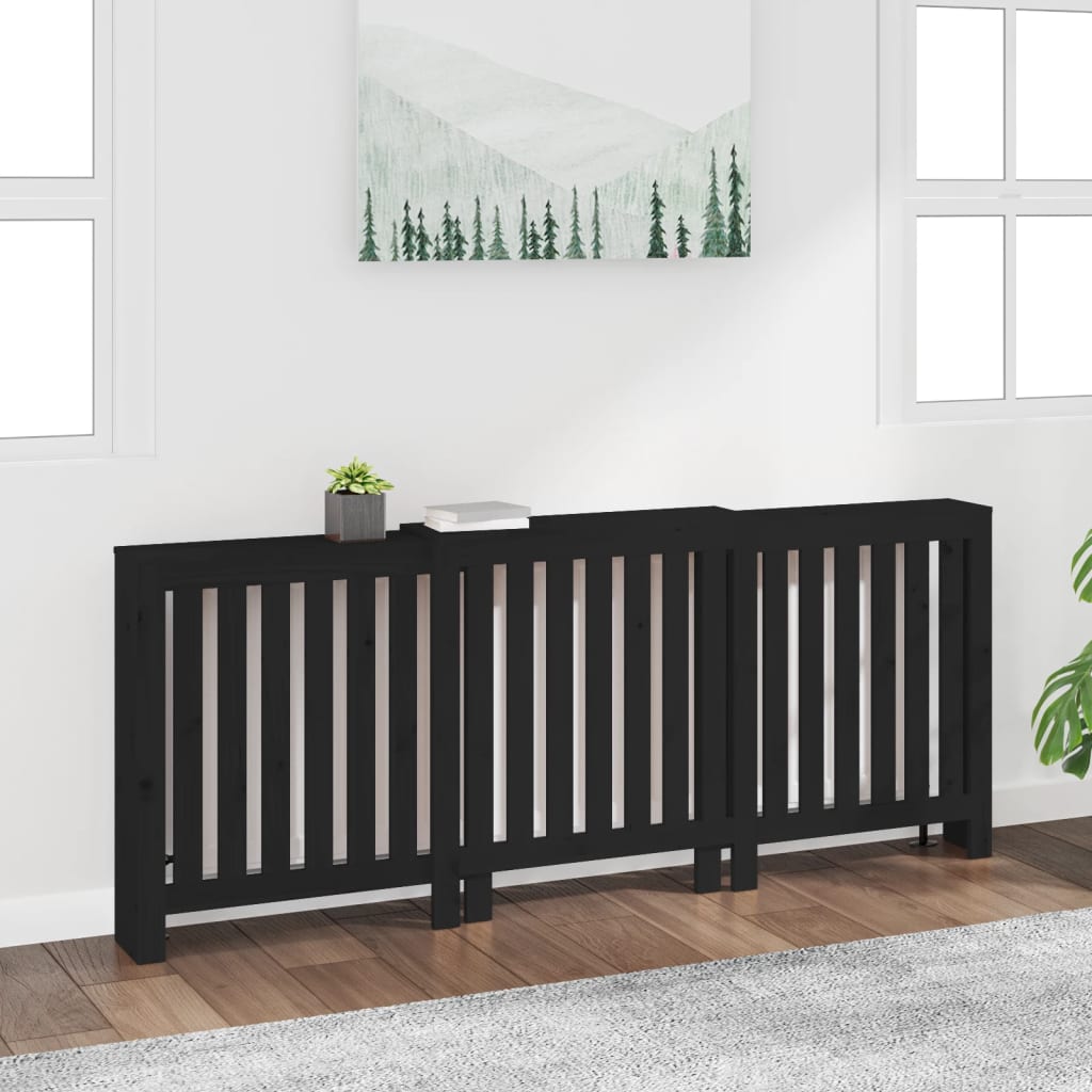 Radiator Cover Solid Wood Pine