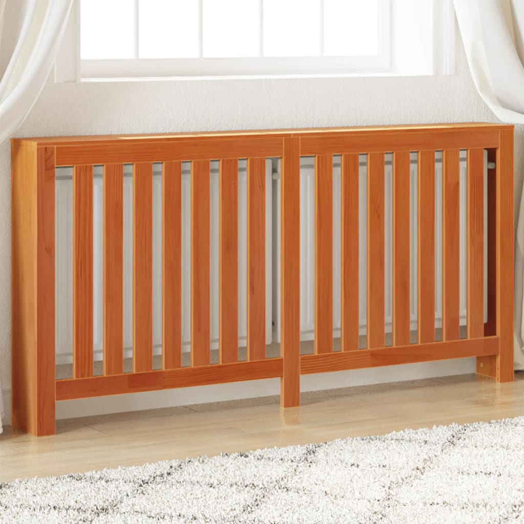 Radiator Cover Solid Wood Pine